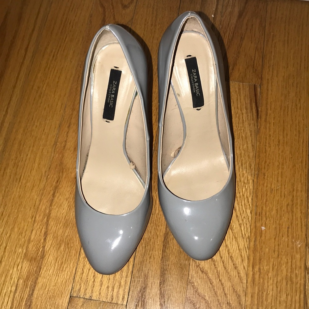 Grey Zara pumps